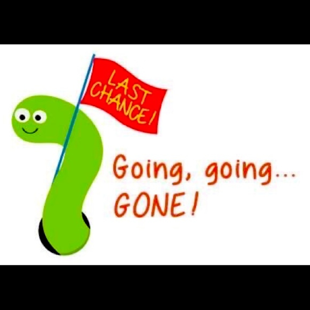 Everything must go !